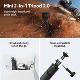 Insta360 Ace Pro 2-8K Waterproof Action Camera Co-Engineered with Leica, Flagship 1/1.3" Sensor, 8K30fps, 4K60fps, 2.5" Flip Screen, AI Noise Reduction, Long Lasting Battery Action Camera Insta360 