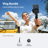 Insta360 Ace Pro 2-8K Waterproof Action Camera Co-Engineered with Leica, Flagship 1/1.3" Sensor, 8K30fps, 4K60fps, 2.5" Flip Screen, AI Noise Reduction, Long Lasting Battery Action Camera Insta360 