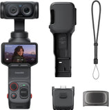 Insta360 Luna Ultra Dual-Lens Gimbal Camera Gimbal Camera Insta360 Black Standard Bundle 