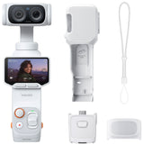 Insta360 Luna Ultra Dual-Lens Gimbal Camera Gimbal Camera Insta360 White Standard Bundle 