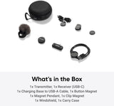 Insta360 Mic Air (1 TX + 1 RX), noise cancellation, 300-meter range, wireless microphone, compatible with USB-C iPhone/Android/PC/Mac, Vlog, streaming. Wireless Microphone Insta360 