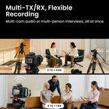 Insta360 Mic Pro, Wireless Mini Lavalier Microphone for iPhone/Camera/Android Wireless Microphone Insta360 