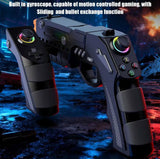 Ipega Wireless Game Gun PG-9257 For PS4 Android/iOS PC With Gyro,Vibration,Rapid Fire&RGB Game Gun iPega 