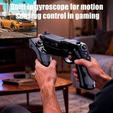Ipega Wireless Game Gun PG-9257 For PS4 Android/iOS PC With Gyro,Vibration,Rapid Fire&RGB Game Gun iPega 