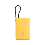 iQOO 33W Built-in Cable Power Bank 10000mAh Ultra-Fast Yellow Power Bank iQOO 