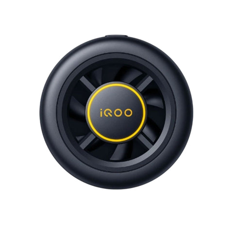 iQOO Magnetic Cooler Back Clip Cooling Fan Mobile Cooling Fan iQOO Black 