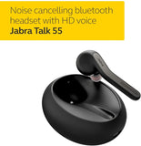 Jabra Talk 55 Bluetooth Wireless in ear Headset With HD Voice Calls - Powerful Noise Cancellation - 10 hours Battery Wireless Bluetooth Earphones Jabra 