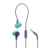 JBL Endurance Run 3 USB-C/Aux In-ear Headphones Wire Earphone JBL Purple AUX 