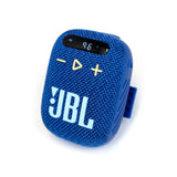 JBL Wind 3 FM Bluetooth Handlebar Speaker (FM Radio/LED Display/Hands-Free Calling/Memory Card Input) Bluetooth Speakers JBL Blue 