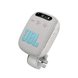 JBL Wind 3 FM Bluetooth Handlebar Speaker (FM Radio/LED Display/Hands-Free Calling/Memory Card Input) Bluetooth Speakers JBL Grey 