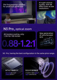 JMGO N3 Pro 4K Laser Projector MALC 3.0 Tri-Laser, AI HDR, WiFi6, 1.9m 100 Screen Projectors JMGO 