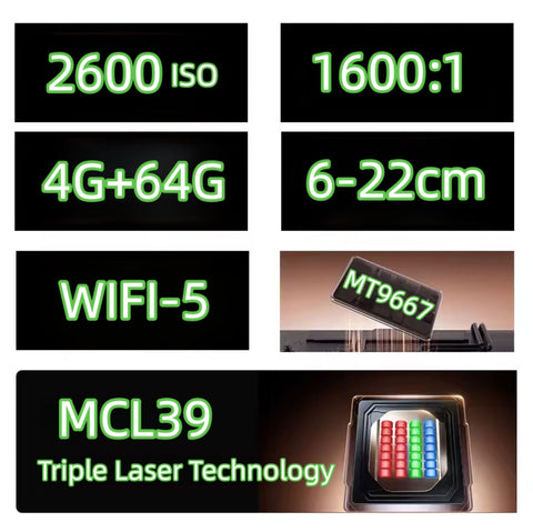 JMGO Projector JMGO O3 Pro 4K 3840x2160 Ultra-Short Throw Tri-Color ...