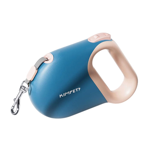 KIMPETS Retractable Pet Lead 5M, Free, Automatic Pet Walking Leash Pet Leash Dog Kimpets Blue 