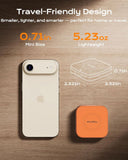 KUXIU Qi2.2 25W Magnetic Wireless Charger, 3-in-1 Foldable Travel Charging Station for iPhone 17/16/15/14/13/12, 5W for Apple Watch and AirPods, Aluminum Alloy Design, Adapter Wireless Charger KUXIU 