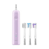Laifen Wave Electric Toothbrush, Oscillation and Vibration, Sonic Electric Toothbrush for Adults with 3 Brush Heads, IPX7 Waterproof, Rechargeable Magnetic Electric Toothbrush Laifen Purple 