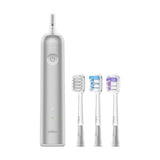 Laifen Wave Electric Toothbrush, Oscillation and Vibration, Sonic Electric Toothbrush for Adults with 3 Brush Heads, IPX7 Waterproof, Rechargeable Magnetic Electric Toothbrush Laifen Gray 
