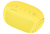 LG XBOOM Go PL2 Portable Bluetooth Pocket Speaker with Meridian Audio Technology Speakers LG Yellow 