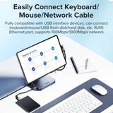 Llano Tablet Stand Laptop 8 in 1 iPad USB C Hub Docking Station Docking Station Llano 