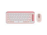 Logitech POP ICON Keys Wireless Bluetooth Keyboard, Comfortable Typing, Programmable Keys, Easy-Switch Between up to 3 Devices, for Laptop, Tablet, PC Keyboard and mouse combo Logitech Keyboard & Mouse Combo Rose 