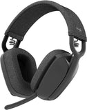 Logitech Zone Vibe 100 Lightweight Wireless Over-Ear Headset with Noise-Cancelling Microphone, Advanced Multipoint Bluetooth Headphones, Works with Teams, Google Meet, Zoom, Mac/PC – GRAPHITE Visit the Logitech Store Headset Logitech 