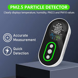 LSENLTY 4 in 1 PM 2.5 and PM 10 Air Quality Monitor-PTH-26P Air Quality Monitor LSENLTY 