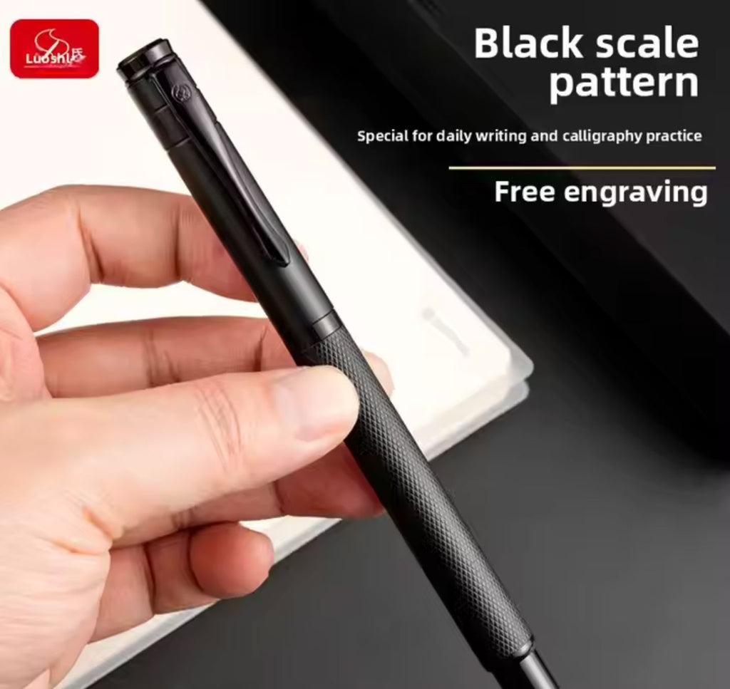 Luoshi Metal Warrior Black Metal 0.4/0.5/1.0 MM Nib Calligraphy ...