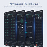 Machenike G3 V2 Gamepad Controller For Pc/Switch/Ios/Android, Hall Effect Joysticks, RGB Lighting Gaming Controller MACHENIKE 