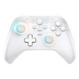 Machenike G3 V2 Gamepad Controller For Pc/Switch/Ios/Android, Hall Effect Joysticks, RGB Lighting Gaming Controller MACHENIKE Controller Only White 