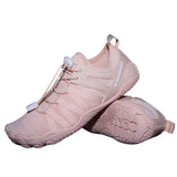 Manueklear Men's and Women's Fitness Shoes for Training, Sports, Gym, Indoor Squats, and Yoga, Five-Toe Design Shoes Manueklear 36 Pink 