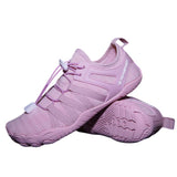 Manueklear Men's and Women's Fitness Shoes for Training, Sports, Gym, Indoor Squats, and Yoga, Five-Toe Design Shoes Manueklear 36 Purple 