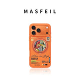 Mashfeil Urban Van Gogh Iphone 17 Pro Case With 360-Degree Rotating Skin-fell Fulcrum Shell iPhone Cases Mashfeil 