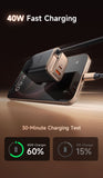 Mcdodo 427 FreeGo 40W with 65cm Retractable Cable GaN Charger( USB-C+USB+Type C Cable) PD3.0 PPS QC4.0 Quick Travel Charger Charger Mcdodo 