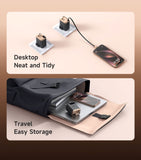 Mcdodo 427 FreeGo 40W with 65cm Retractable Cable GaN Charger( USB-C+USB+Type C Cable) PD3.0 PPS QC4.0 Quick Travel Charger Charger Mcdodo 