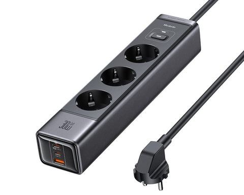 Mcdodo 6-in-1 30W GaN Surge Protection Power Strip Power Strip Mcdodo 