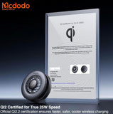 Mcdodo Certified Qi2 25W MagSafe Charger, Qi2 Wireless Charger - 45W Gan Charger – Gaming MagSafe Charger for iPhone with TEC Cooling Wireless Charger Mcdodo 