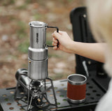MHW-3BOMBER MET Outdoor Moka Pot Coffee Pot MHW-3BOMBER 
