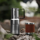 MHW-3BOMBER MET Outdoor Moka Pot Coffee Pot MHW-3BOMBER 