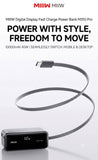 MIIIW Digital Display Fast Charging Power Bank M310 Pro 10000mAh 45W | Switch freely between mobile and desktop use Power Bank MIIIW 