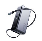 MIIIW Miwu Energy Column 3-in-1 MC510 Pro 67W MAX High Power | New Generation Gallium Nitride | Suspended Retractable Cable Power Bank MIIIW 