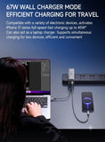 MIIIW Miwu Energy Column 3-in-1 MC510 Pro 67W MAX High Power | New Generation Gallium Nitride | Suspended Retractable Cable Power Bank MIIIW 