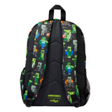 Minecraft x Smiggle Classic Backpack for Kids – Embossed Creeper Design, Spacious & Durable School Bag Backpack Minecraft 