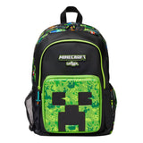 Minecraft x Smiggle Classic Backpack for Kids – Embossed Creeper Design, Spacious & Durable School Bag Backpack Minecraft 