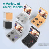 Miyoo Flip 2 Retro 3.5 Inch IPS Screen Handheld Game Console Portable Console 64G Games Video Games Gamepad Controller Miyoo 