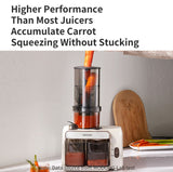 Modong 200 W Large Caliber Juicers - Low-Speed Slow Juicers for Fruits & Vegetables Mini Juicer Blender Modong 