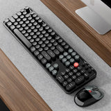 MOFii AI Voice Keyboard and Mouse Set Wireless bluetooth Combo 66 Languages Translation Type-C Rechargeable AI Shortcut Key for Computer Laptop Keyboard and mouse combo MOFii 