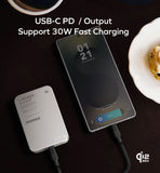 Momax 1-Power Q.Pass2 10000mAh Qi2.2 Magnetic Wireless Battery Pack MagSafe Powerbank IP168 Power Bank Momax 