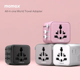 Momax 1-World Universal Travel Charger with Dual AC Charger Momax 