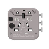 Momax 1-World Universal Travel Charger with Dual AC Charger Momax 