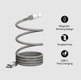 Momax Mag.Link Magnetic USB-C to USB-C Cable 100W Up to 2m Fast Charging and Data Transfer USB-C Cable Charging and Data Cable Momax 