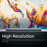 MOON Quintet Soundbar 5.1.2 Physical Channels Dolby Atmos Wireless Surround Speakers 8-inch Subwoofer HDMI 2.1, eARC, 4K, 120Hz Speakers Moon 